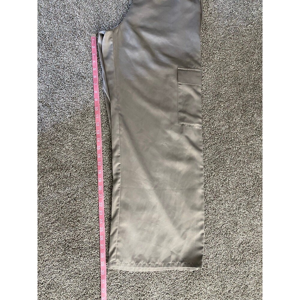 Abercrombie & Fitch Tan Wide Leg Pants - Picture 6 of 8